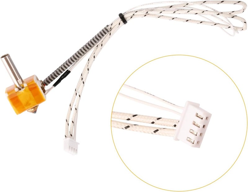 HEPHI3D Hotend Kit for TINA2 V3V5 Basic/Pro 3D Printers, not Compatible with TINA2 Basic V7 or TINA2S - Image 4